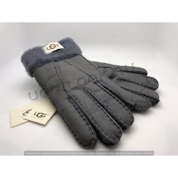 Перчатки женские кожаные UGG Ladies Gloves Серые