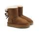 Bailey Bow II Boot for Kids Chestnut