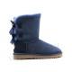 Bailey Bow II Boot for Kids Navy