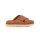  UGG Goldenstar Cross Slide Chestnut