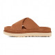  UGG Goldenstar Cross Slide Chestnut