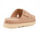  UGG Goldenstar Cross Slide Driftwood