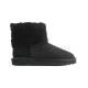 Mini Fluff Quilted Boot Black