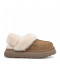 Женские меховые тапочки UGG Slippers Disquette Рыжие