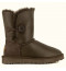 UGG Bailey Button Metallic Chocolate