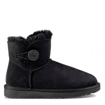 UGG Mini Bailey Button II Black