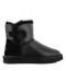 UGG Mini Bailey Button Metallic Black