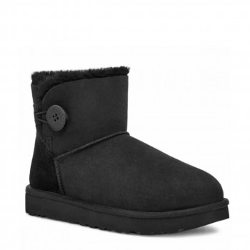 UGG Mini Bailey Button II Black