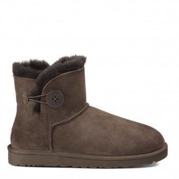 UGG Mini Bailey Button II Chocolate