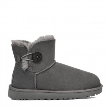 UGG Mini Bailey Button II Grey