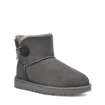 UGG Mini Bailey Button II Grey