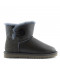 UGG Mini Bailey Button Metallic Grey