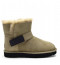 UGG Mini Bailey Graphic Logo Sued Хаки