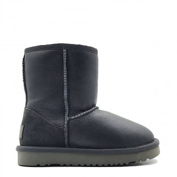 Детские UGG Classic Short Metallic Grey