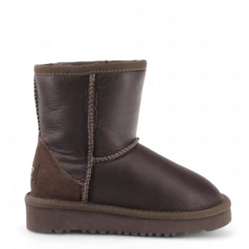 Детские UGG Classic Short Metallic Chocolate