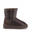 Детские UGG Classic Short Metallic Chocolate