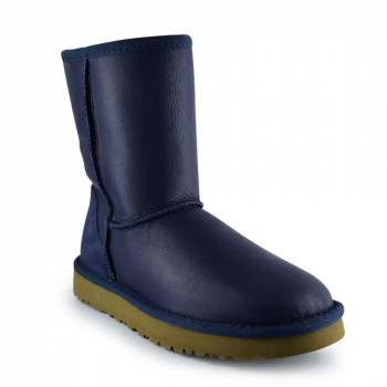 Мужские UGG Classic Short Metallic Navy