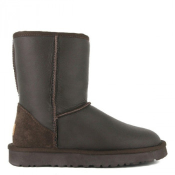 Женские UGG Classic Short Metallic Chocolate