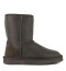 Мужские UGG Classic Short Metallic Chocolate