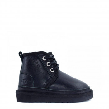 Детские UGG Neumel Zip Leather Black