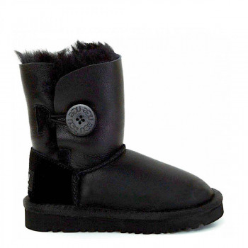 Детские UGG Bailey Button Metallic Black