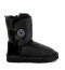 Детские UGG Bailey Button Metallic Black