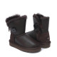 UGG Kids Bailey Button Metallic Chocolate