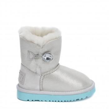 Детские UGG Bailey Button I Do White