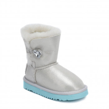 Детские UGG Bailey Button I Do White