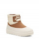 UGG Mens Classic Mini Lace-Up Weather Chestnut Whitecap