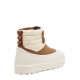 UGG Mens Classic Mini Lace-Up Weather Chestnut Whitecap