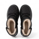 UGG Lodge Mini Leather Black