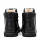 UGG Lodge Mini Leather Black