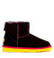 Женские UGG Classic Mini II Black Yellow