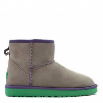 Женские UGG Classic Mini II Grey Aqua