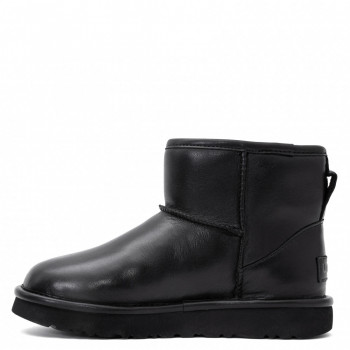 Женские UGG Classic Mini Leather Black