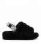 Женские тапочки UGG Fluff Yeah Slide Черные