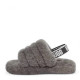 UGG Fluff Yeah Slide Grey