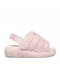 Женские тапочки UGG Fluff Yeah Slide Розовые