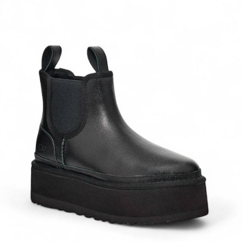 Женские UGG Neumel Platform Chelsea Leather Black