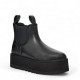 UGG Neumel Platform Chelsea Leather Black