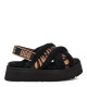 Disco Cross Slide Tiger Print