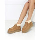 Funkette Platform Boots Cappuccino