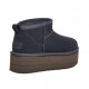 Ultra Mini Platform Burnt Navy