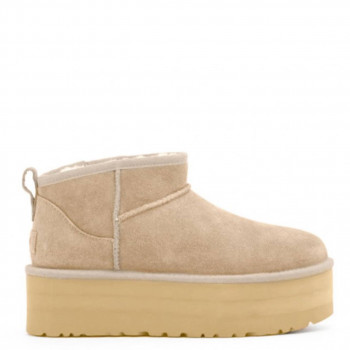 Женские UGG Ultra Mini Platform Бежевые