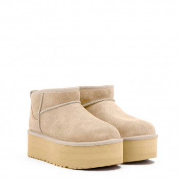 Женские UGG Ultra Mini Platform Бежевые