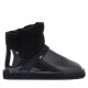 Classic Clear Quilty Boots Mini Black