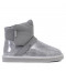 Classic Clear Quilty Boots Mini Grey силиконовые