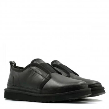 Мужские UGG Slippers Flex Leather Black