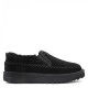 UGG Mens Stitch Slip On Black